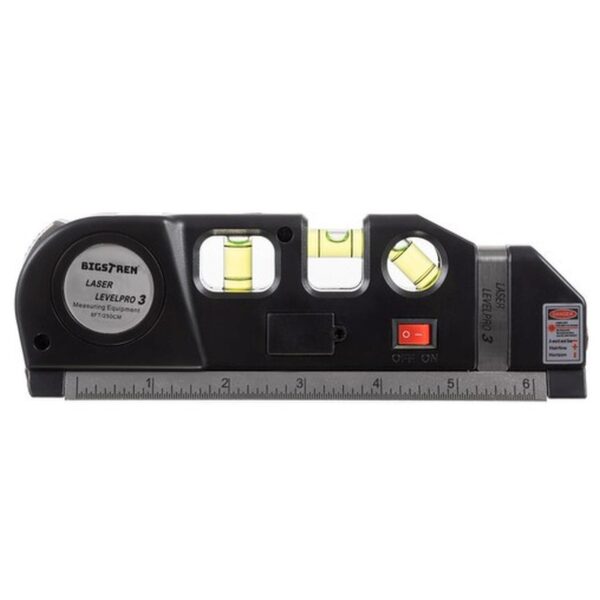 poziomica laserowa z miarka 250cm bigstren 21747 7
