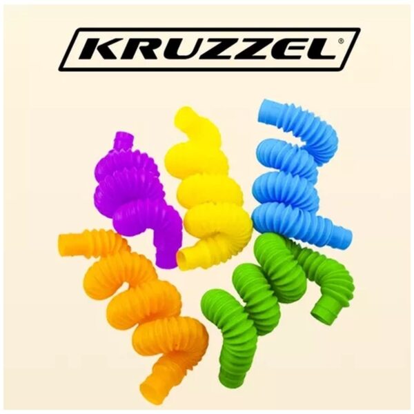 rurki tuby sensoryczne 10szt kruzzel 19739 7