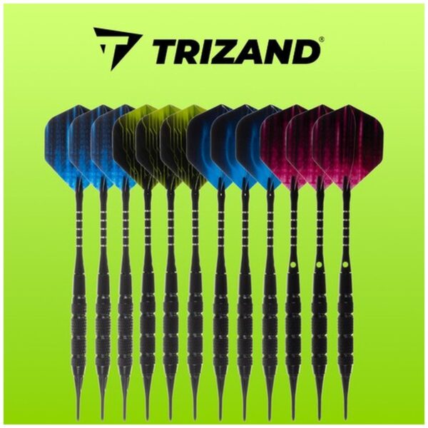 rzutki dart zestaw 12szt akcesoria trizand 21629 11