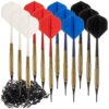 rzutki dart zestaw 12szt groty trizand 21658 1