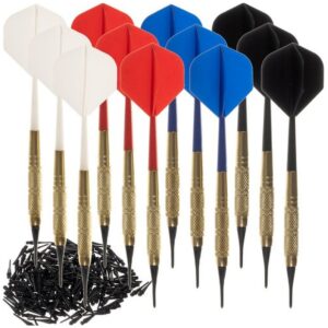 rzutki dart zestaw 12szt groty trizand 21658 1