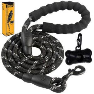 smycz treningowa odblaskowa 3m purlov 21654 1