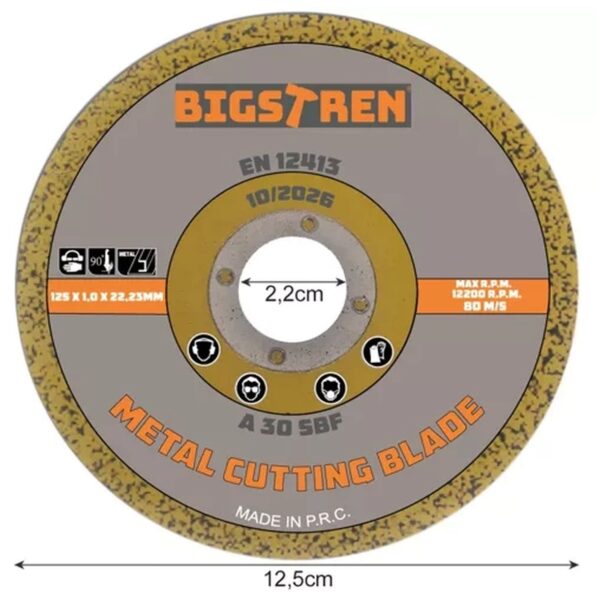 tarcza do ciecia metalu 50szt bigstren 21639 7
