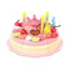tort urodzinowy drewniany 4