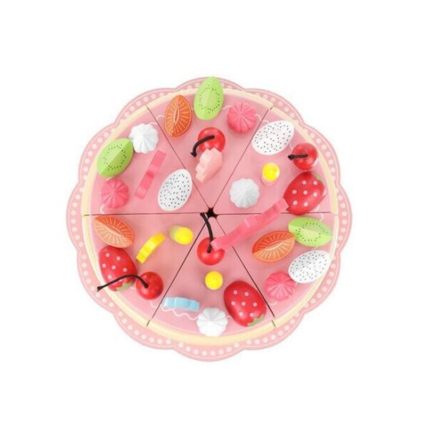 tort urodzinowy drewniany 6