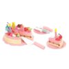 tort urodzinowy drewniany 9