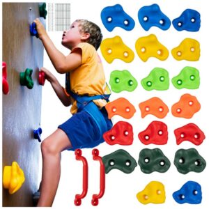 uchwyty do wspinaczki 22 sztuki kruzzel 25395 1