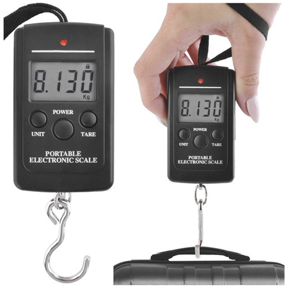 Waga Bagażowa LED 40kg – Niezbędnik dla Podróżników-1 Waga Bagażowa LED 40kg – Niezbędnik dla Podróżników-1