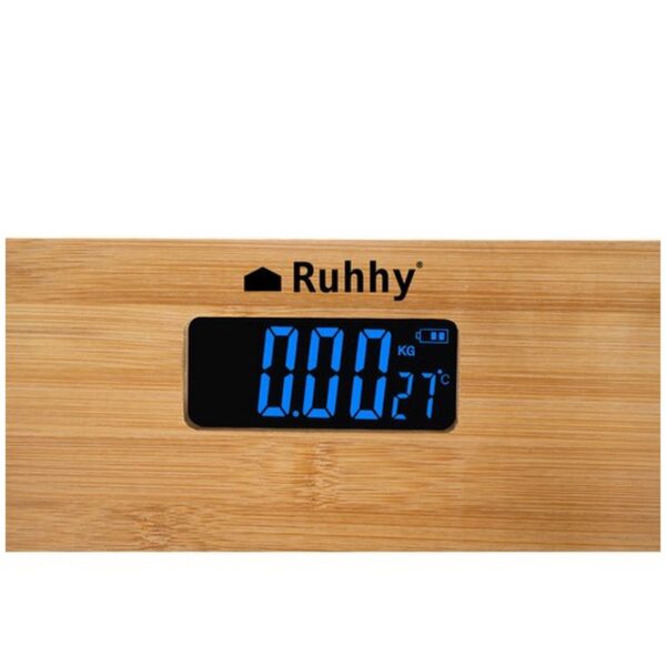 waga lazienkowa lcd drewniana ruhhy 22522 6