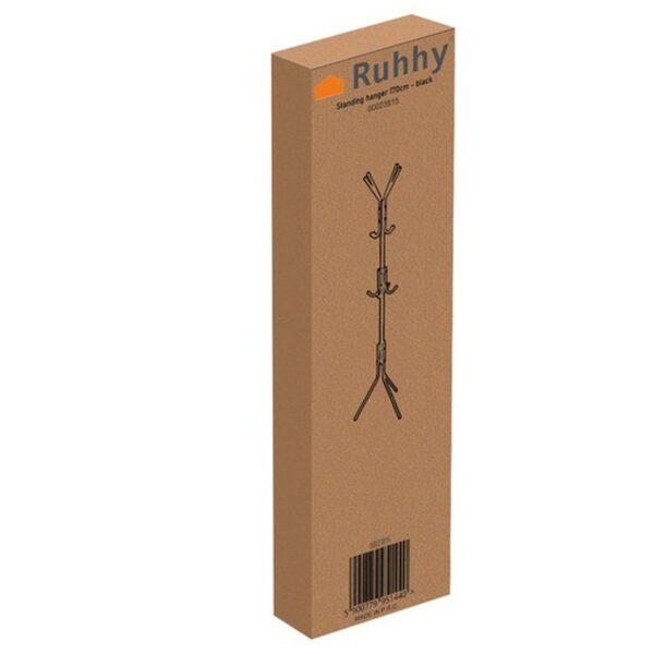 wieszak stojacy 170cm czarny ruhhy 23815 10