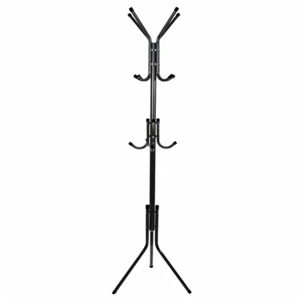 wieszak stojacy 170cm czarny ruhhy 23815 5