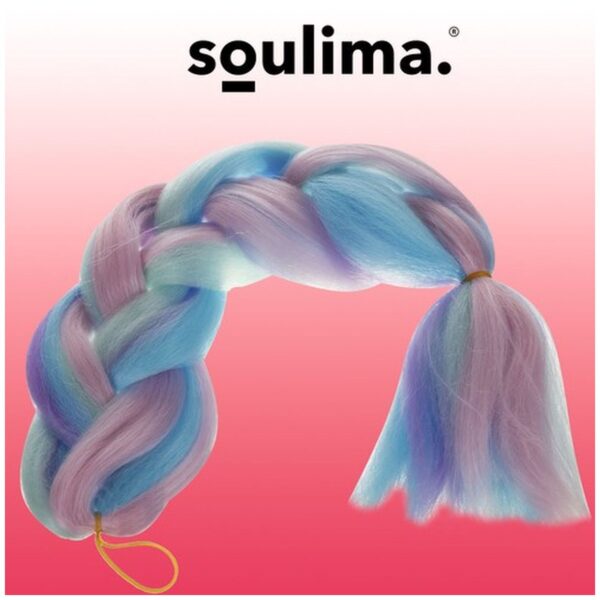 wlosy syntetyczne ombre niebfiol soulima 21366 5
