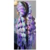 wlosy syntetyczne ombre niebfiol soulima 21366 7