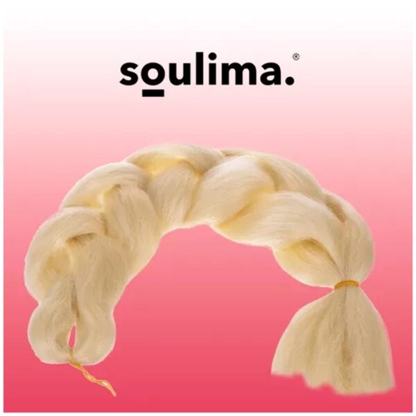 wlosy syntetyczne warkoczyki blond soulima 23556 8