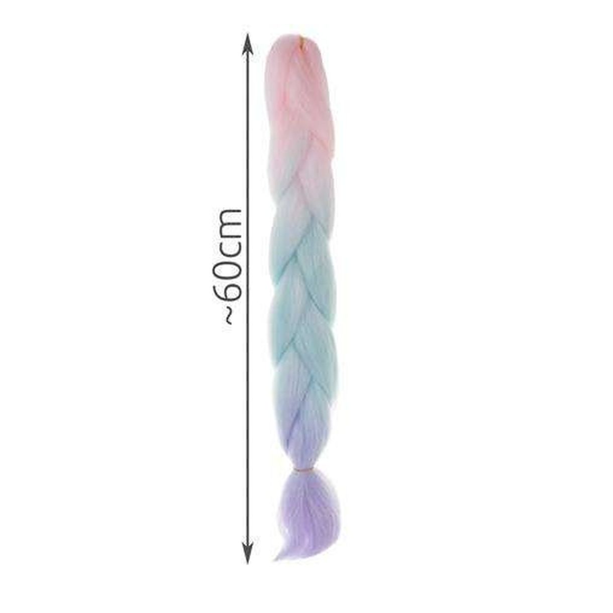 Włosy Syntetyczne Warkoczyki Ombre Róż/Ni/F W10341 - Stylizacja Bez Ryzyka-3 Włosy Syntetyczne Warkoczyki Ombre Róż/Ni/F W10341 - Stylizacja Bez Ryzyka-3
