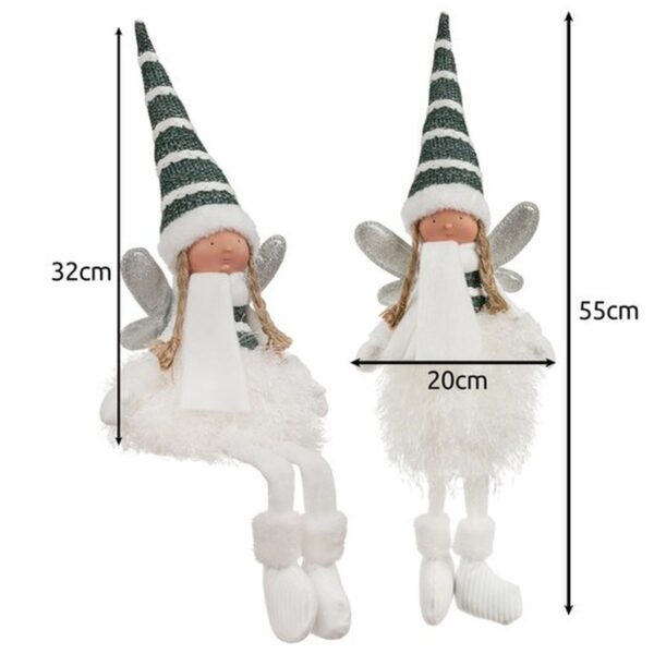 wrozka figurka swiateczna siedzaca ruhhy 22339 2