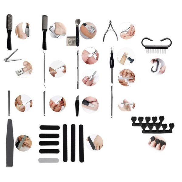zestaw do pedicure 30el soulima 21447 7