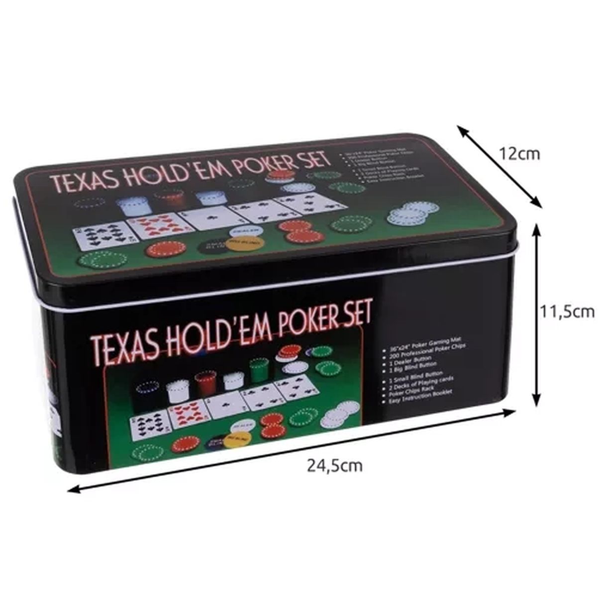 Zestaw do Pokera TEXAS 23539 - Najlepszy Wybór dla Miłośników Gier Karcianych-3 Zestaw do Pokera TEXAS 23539 - Najlepszy Wybór dla Miłośników Gier Karcianych-3