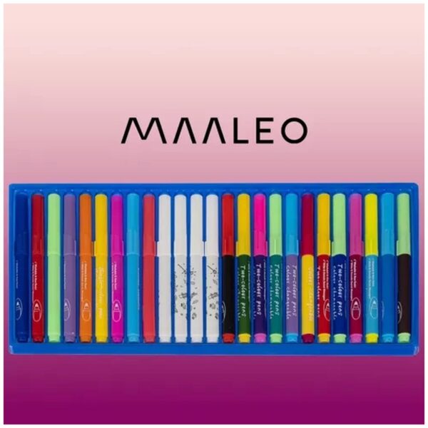 zestaw markerow 25 szt maaleo 23201 5